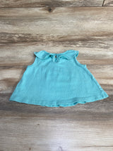 Just One You Sleeveless Top Green sz 12m