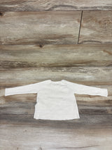 Zara Long Sleeve Knit Shirt Ivory sz 6-9m