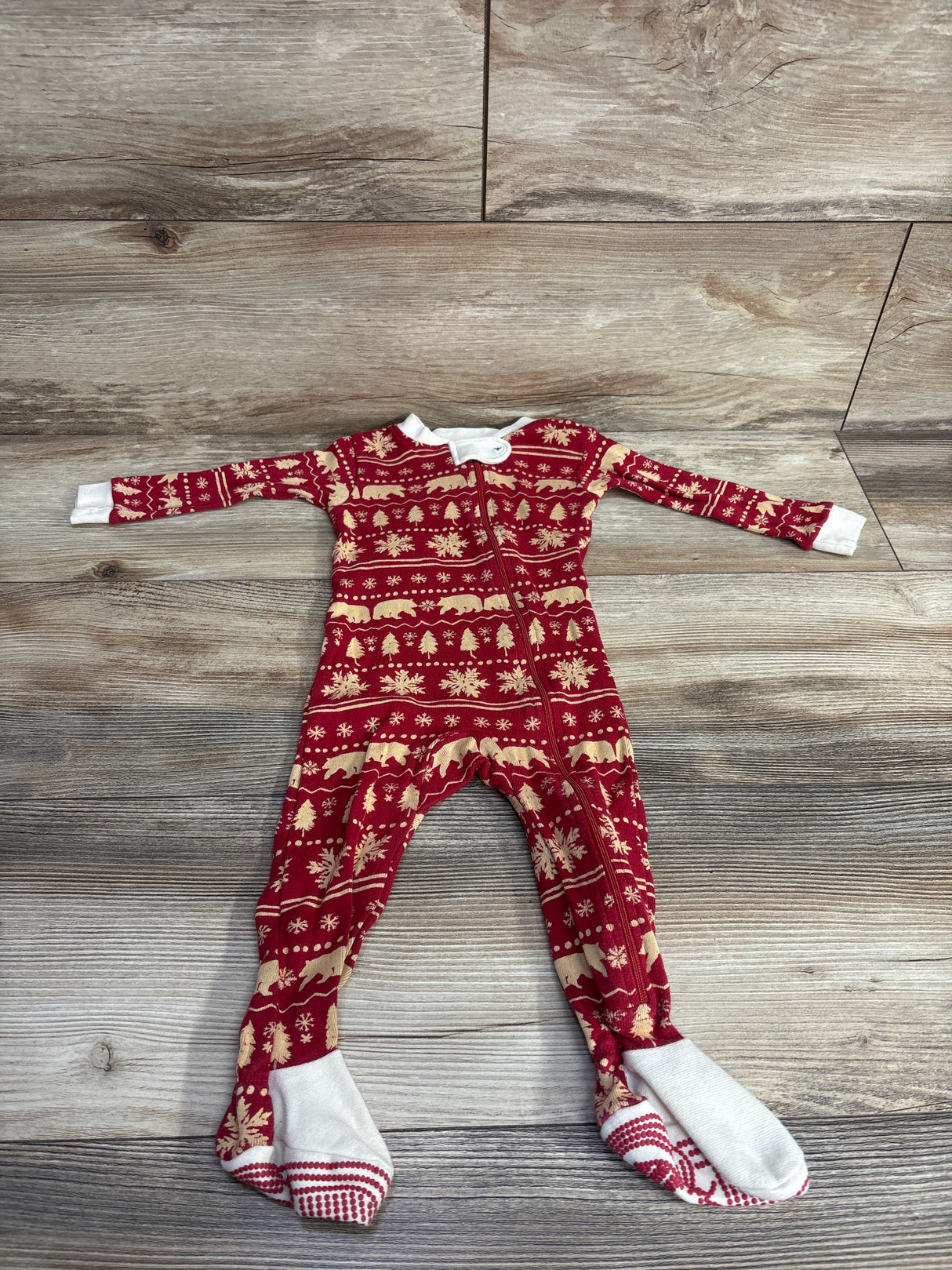 Burt's Bees Baby Sleeper Red sz 6-9m