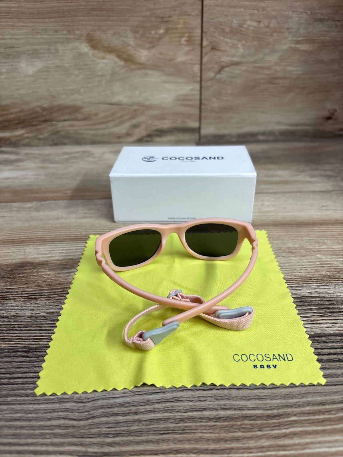COCOSAND Baby Sunglasses Pink sz 0-12m