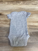 Child Of Mine Ribbed Bodysuit Grey sz Preemie