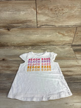 First Impressions Beach Babe Tank Top Ivory sz 4T