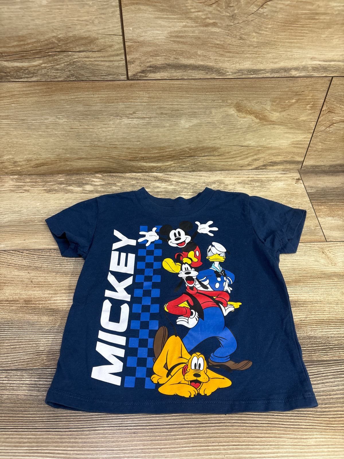 Disney Mickey & Friends Shirt Blue sz 2T