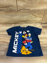 Disney Mickey & Friends Shirt Blue sz 2T