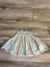 Carter's Striped Dress White sz 3T - Me n Mommy To Be