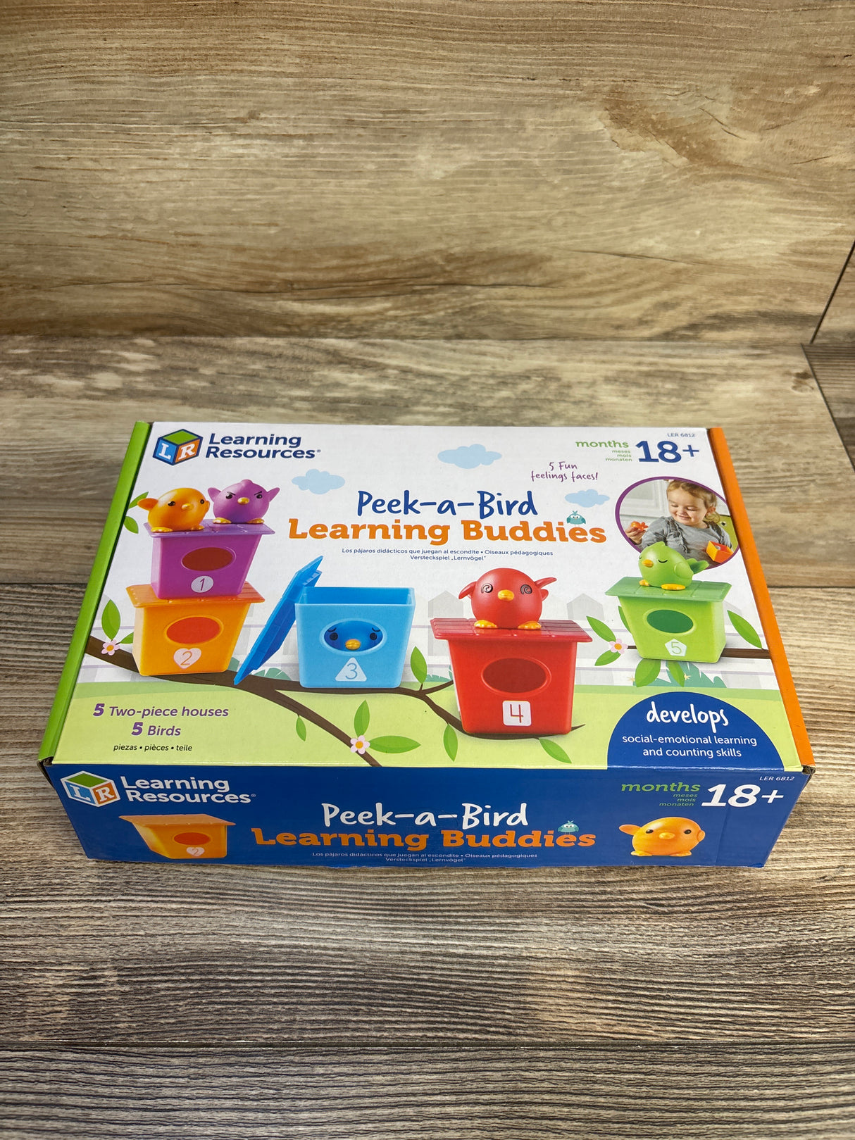 Learning Resources Peek-a-Bird Learning Buddies