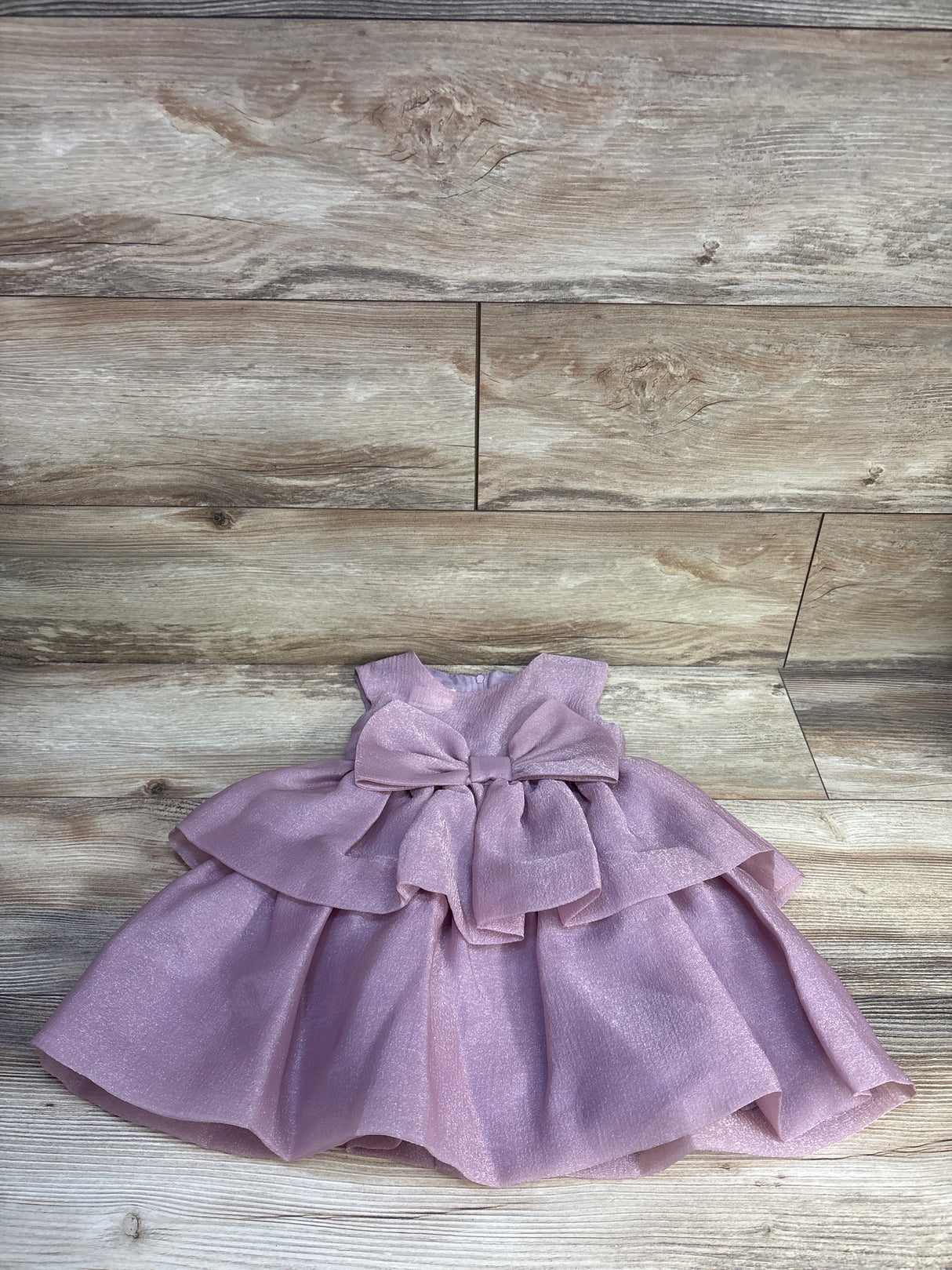 B By Bonnie Jean Tiered Party Dress Purple sz 2T