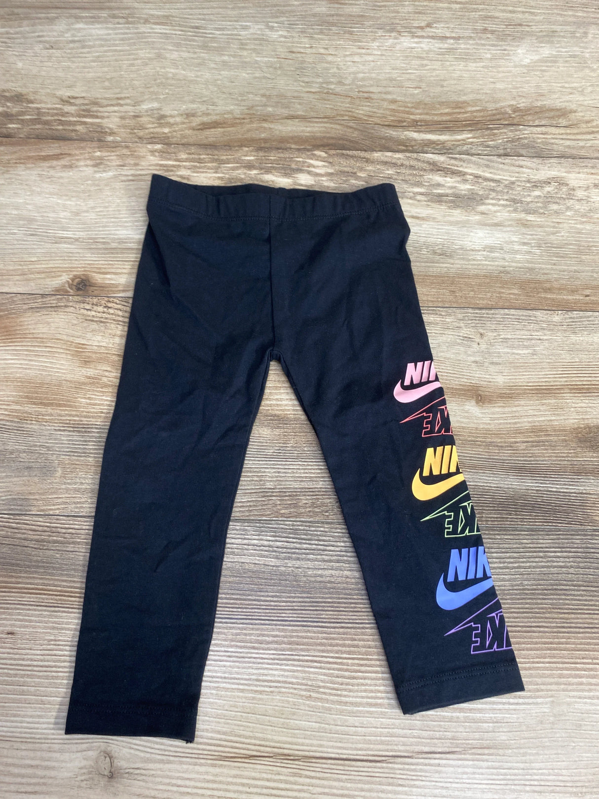 Nike Logo Leggings Black sz 24m