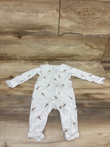 Child Of Mine Footless Giraffe Sleeper Grey sz 0-3m