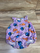 Bonds x Disney Finding Nemo Bubble Romper Purple sz 3-6m