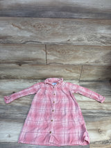 Old Navy Flannel Shirt Dress Pink sz 5T