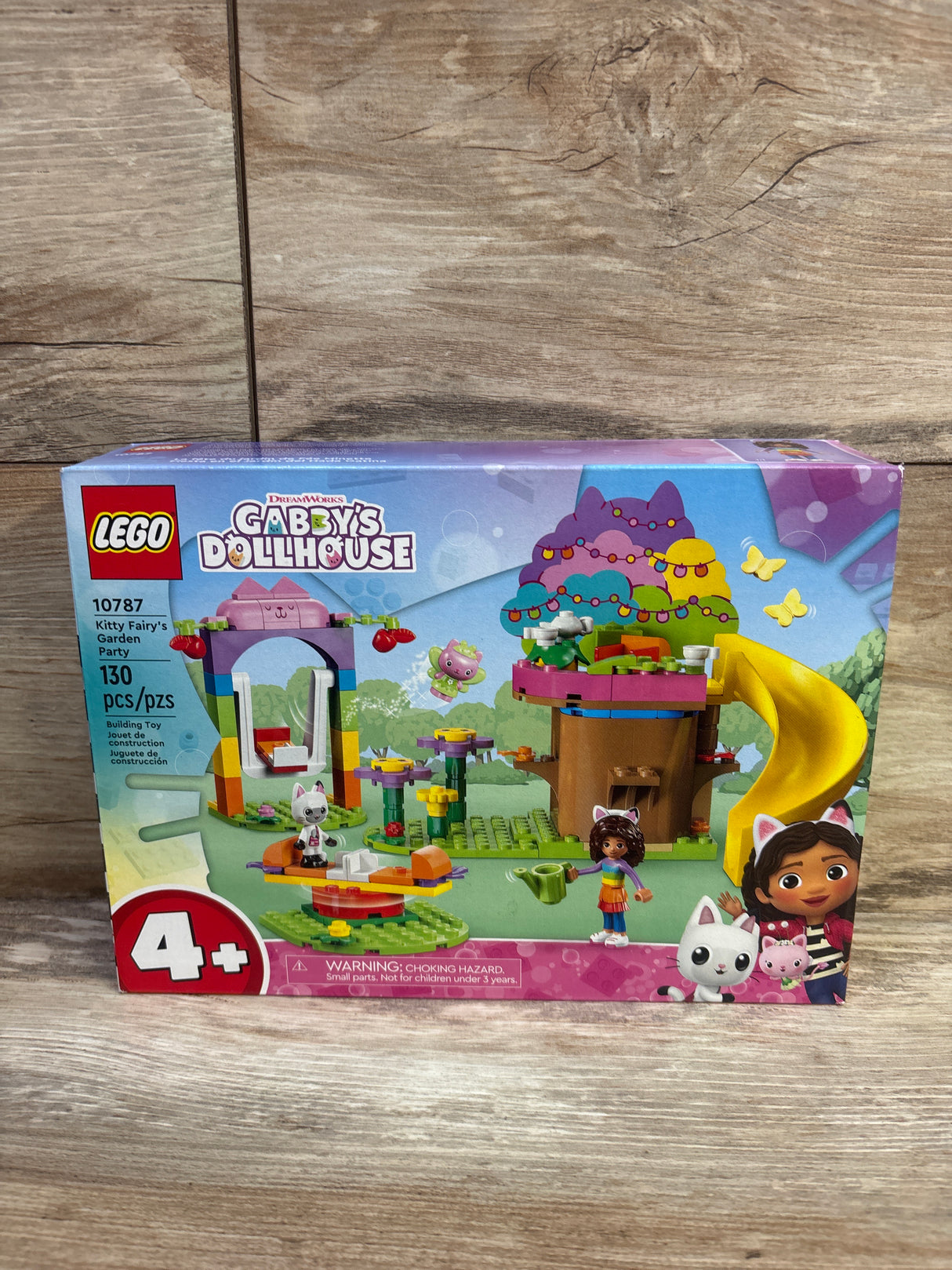 NEW LEGO Gabby's Dollhouse Kitty Fairy’s Garden Party 130pc Set 10787
