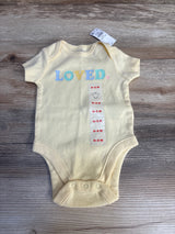 NEW Old Navy Loved Bodysuit Cream sz 0-3m