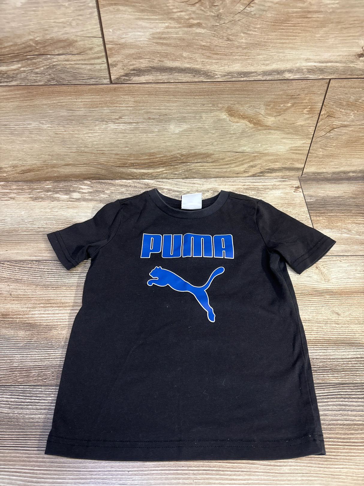 Puma Logo Shirt Black sz 3T