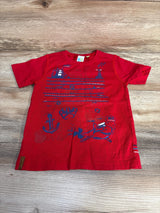 Nanocollection Ships T-Shirt Red sz 3T - Me n Mommy To Be