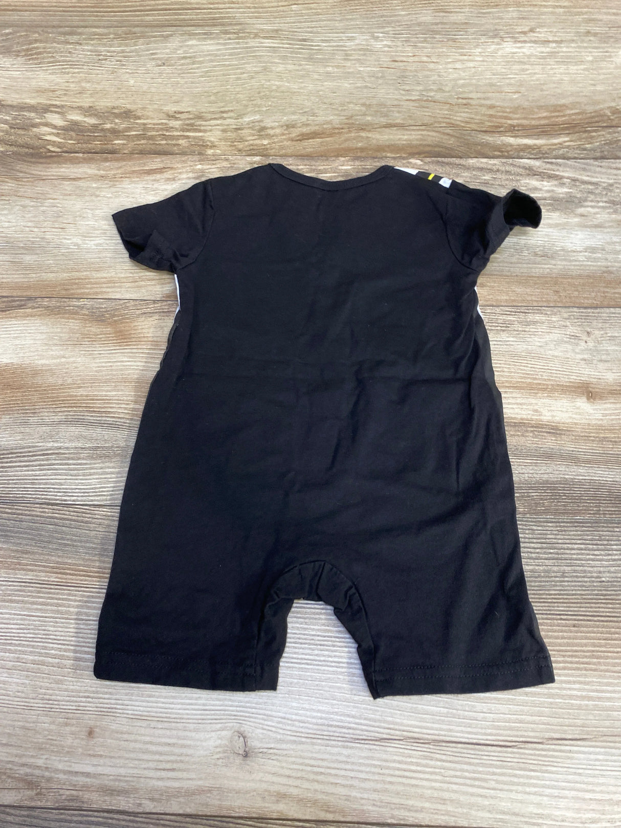 Striped Shortie Romper Black sz 12-18m - Me n Mommy To Be