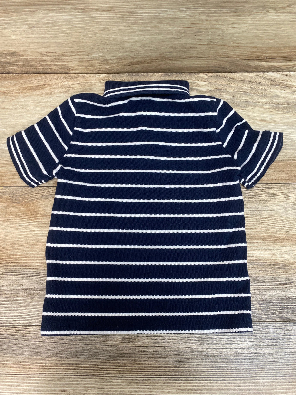 F&F Striped Polo Shirt Navy sz 18-24m