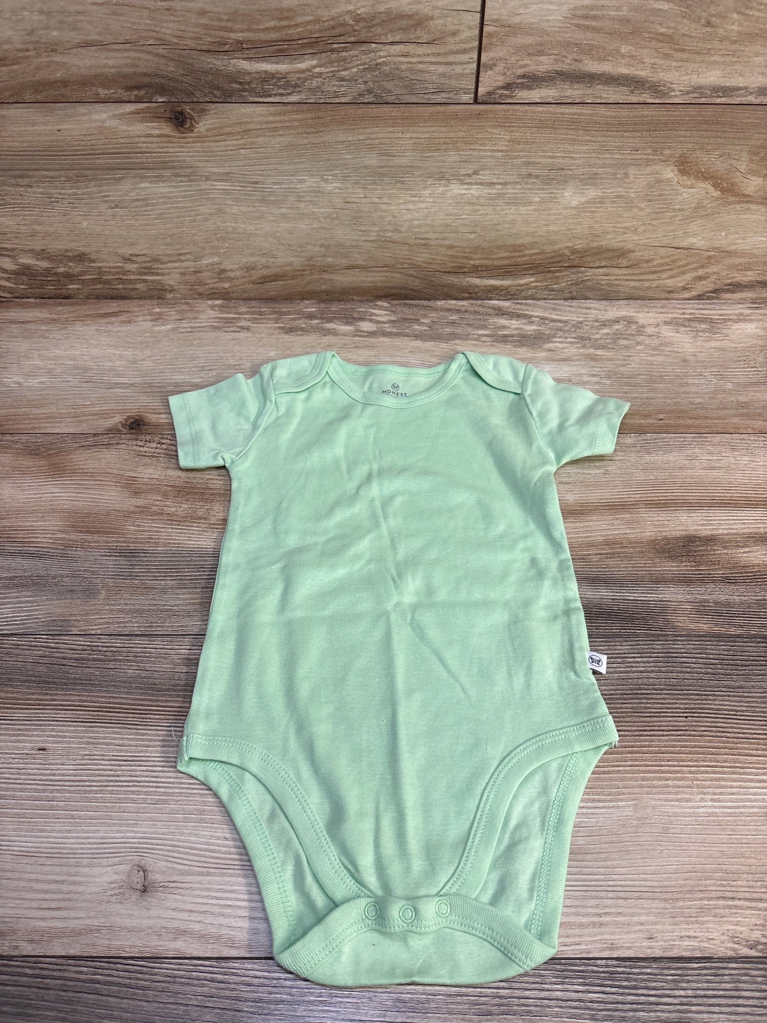 Honest Baby Bodysuit Green sz 24m