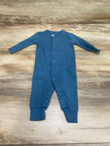 Primary Footless Sleeper Blue sz 0-3m