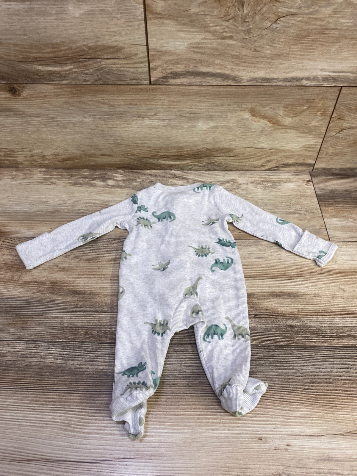 Just One You Ribbed Sleeper Grey sz Newborn
