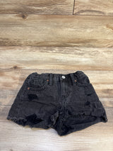 Old Navy Distressed High-Rise Denim Shorts Black sz 5T