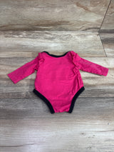 Nike Long Sleeve Sparkle This Bodysuit Pink sz Newborn