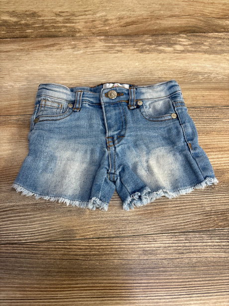 Bailey's Blossoms Denim Shorts Blue sz 12-18m - Me n Mommy To Be