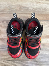 Sketchers Skech Tracks Lightning McQueen, Red/Black sz 8c