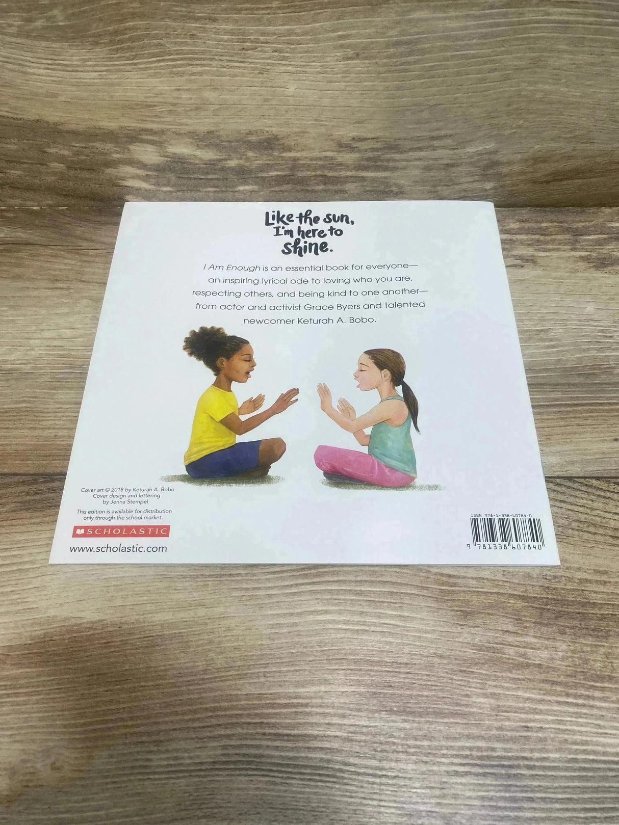 I Am Enough Paperback Book