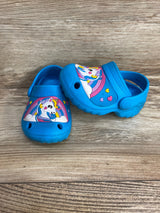 Girls' Unicorn Clogs Blue Sz 4c