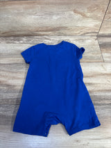 Puma Logo Shortie Romper Blue sz 6/9m