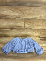 NEW GB Cropped Blouse Light Blue sz 4T
