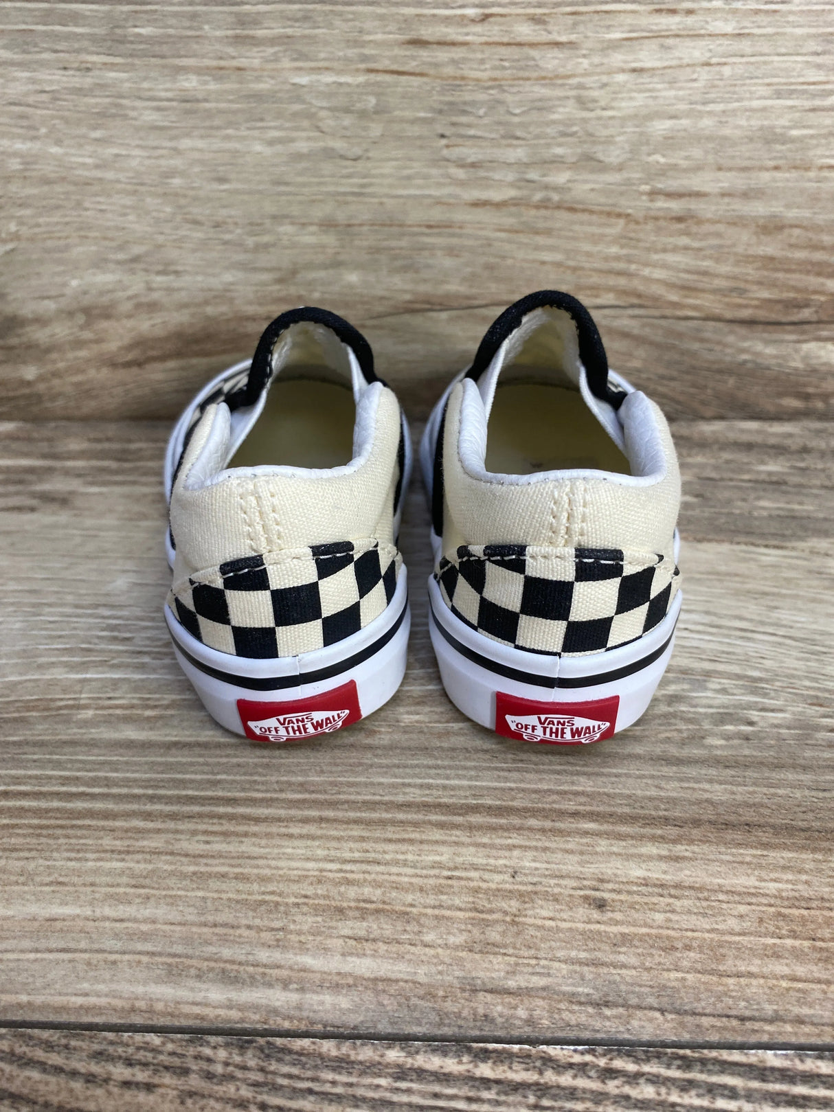 Vans Old Skool Slip-On Checkerboard Sneaker sz 3c