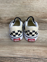 Vans Old Skool Slip-On Checkerboard Sneaker sz 3c