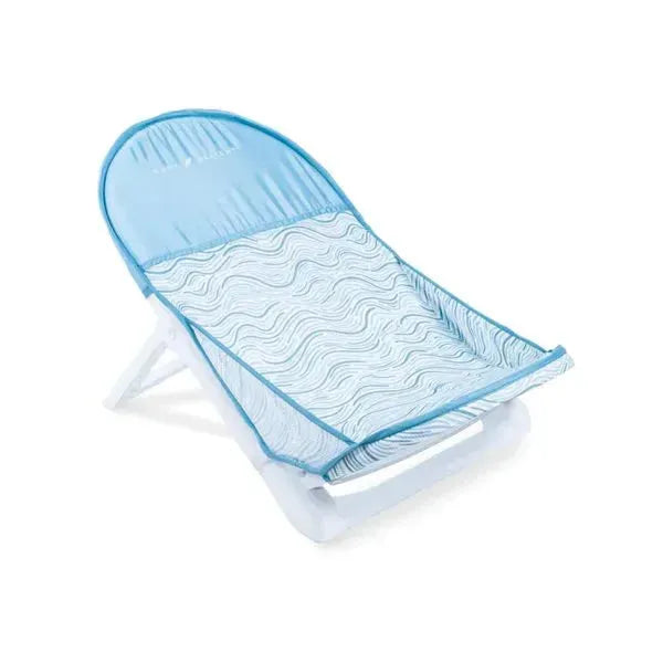 New Baby Delight Cushy Nest Cirro Deluxe Infant Mesh Bather 0-6m Blue