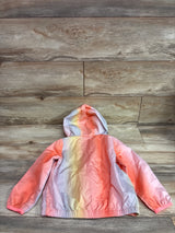 Baby Gap Rainbow Ombre Windbuster Jacket Pink sz 5T