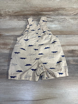 Just One You Alligator Shortall Tan sz 6m