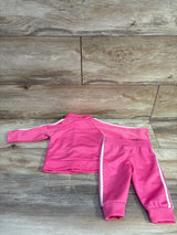 Adidas 2pc Tracksuit Pink sz 3m