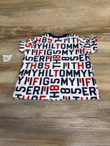 NEW Tommy Hilfiger Logo Shirt White sz 3-6m - Me n Mommy To Be
