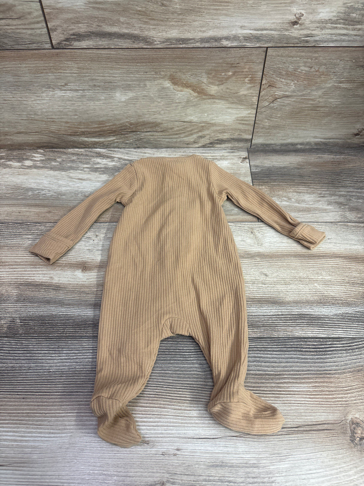 Old Navy Ribbed Sleeper Tan sz Newborn
