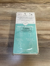NEW Little Sleepies Blue Hearts Swaddle Blanket & Knotted Hat Set sz 0-5m