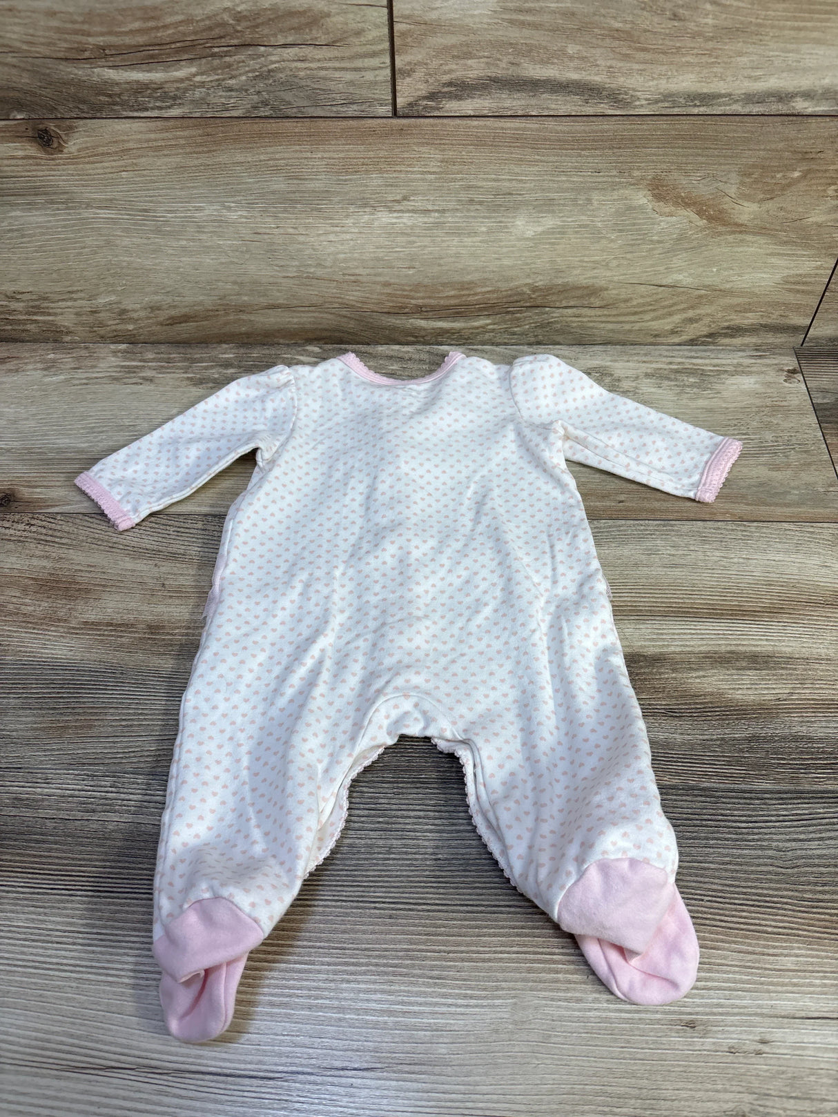 Little Me Ballerina Sleeper White sz 3m