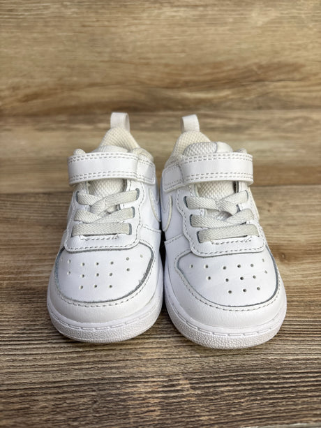 Nike Court Borough Low 2 TD 'Triple White' Sneakers sz 4c - Me n Mommy To Be