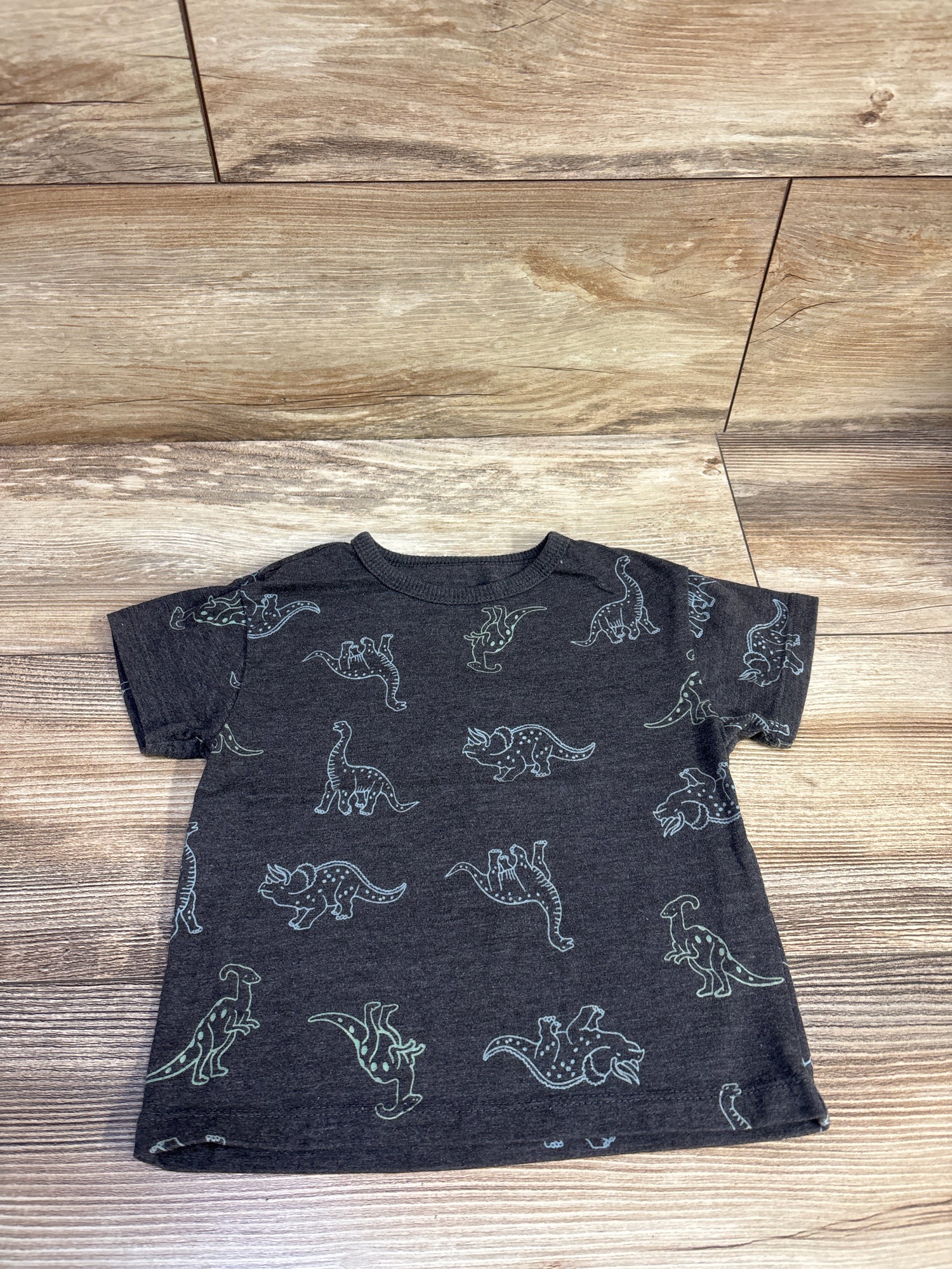 Cat & Jack Dinosaur Shirt Grey sz 18m