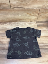 Cat & Jack Dinosaur Shirt Grey sz 18m