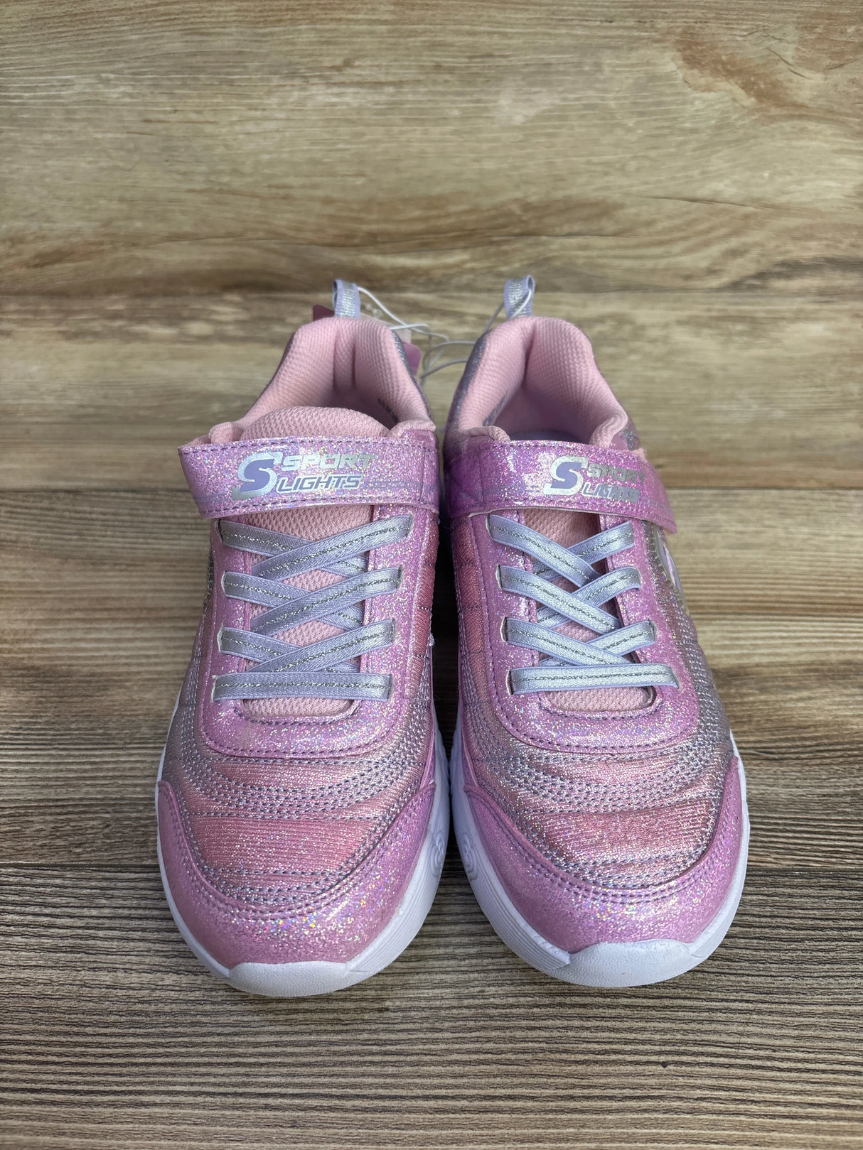 NEW S Sports by Sketchers Light-Up Jaelyn Sneakers Pink sz 4Y