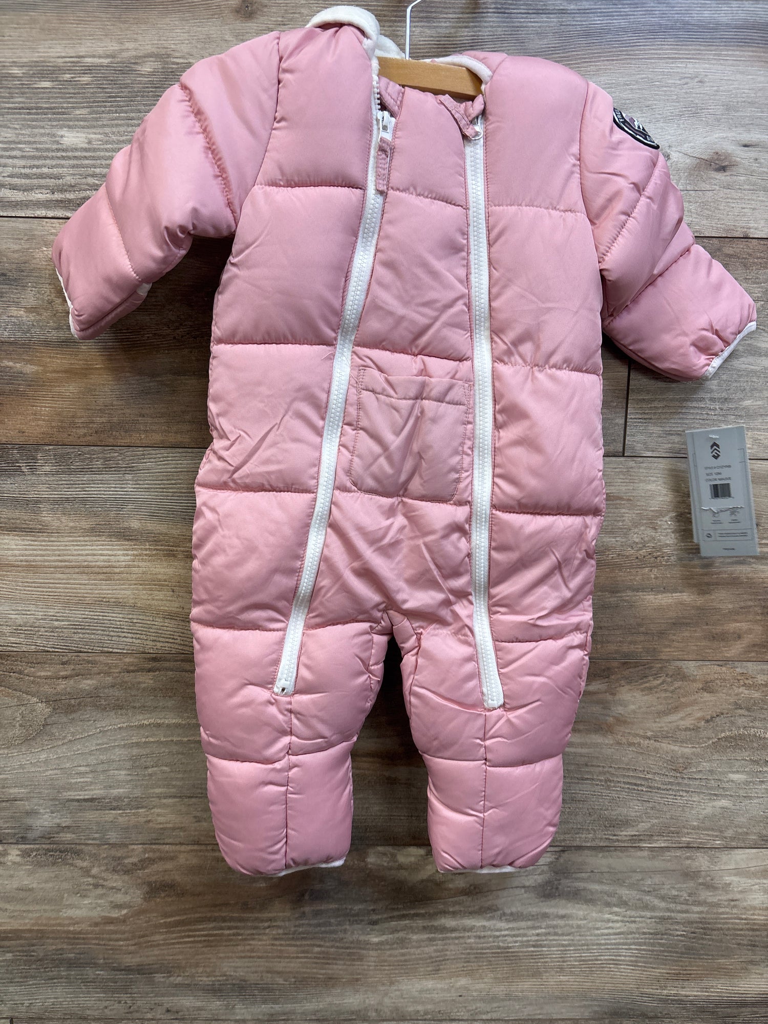 NEW Free Country Lightweight Quilted Puffer Snow Suit Pink sz 12m