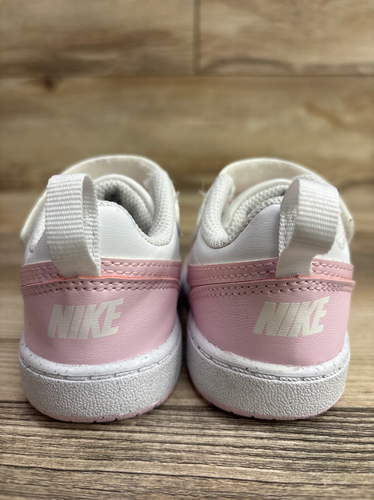 Nike Court Borough Low Recraft TD 'Pink Foam White' Sneakers sz 6c