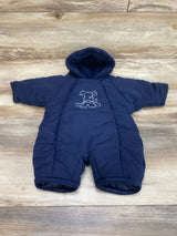 Mothercare Hooded Pram Navy sz Newborn