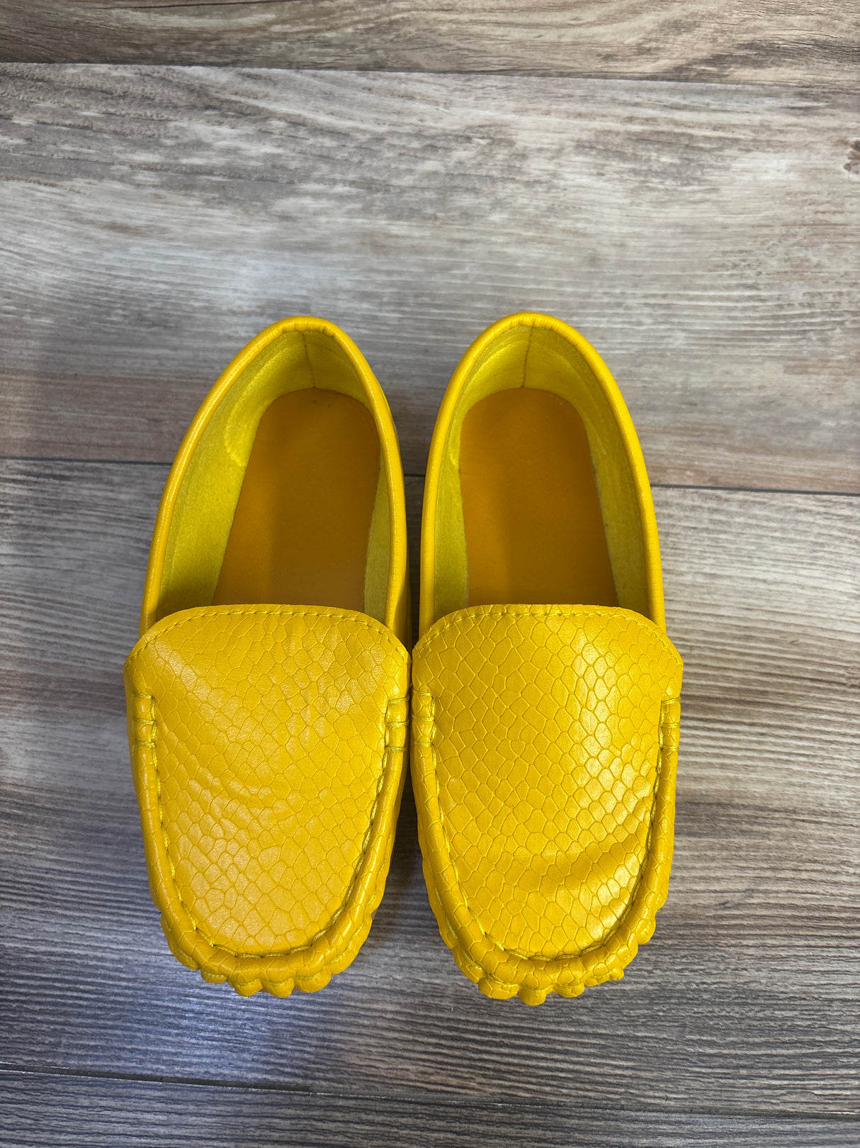 Karoyedx Patent Leather Oxford Loafers Yellow sz 12/13c